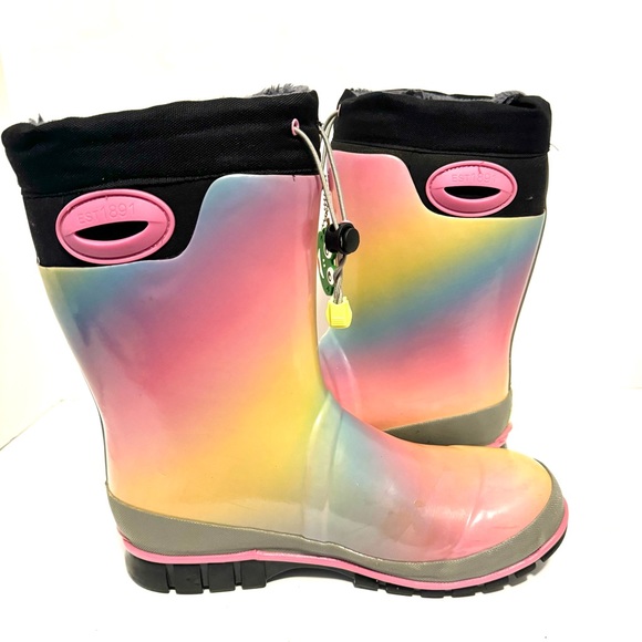 Kids Multi Color Boots - Picture 5 of 15